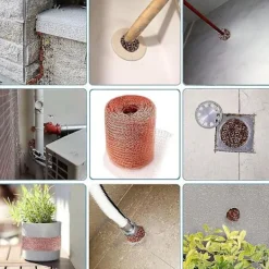 Best unbranded Kopparnät för gnagare - 100 % stickat kopparnät för skadedjursbekämpning (6 meter)