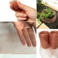 Online Kopparnät, högkvalitativt gnagarsäkert kopparnät, stickat kopparnät för skadedjursbekämpning i hem och trädgård, mot gnagare