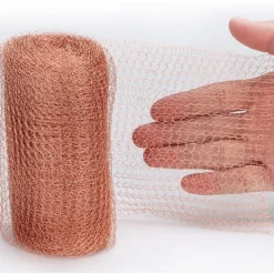 Outlet Kopparnät 6m 6 meter, Koppartråd Gnagar-nät, Trådnät Koppartejp Snigelavvisande Musnät Kontroll, Växtskydd