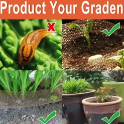 Outlet Kopparnät 6m 6 meter, Koppartråd Gnagar-nät, Trådnät Koppartejp Snigelavvisande Musnät Kontroll, Växtskydd