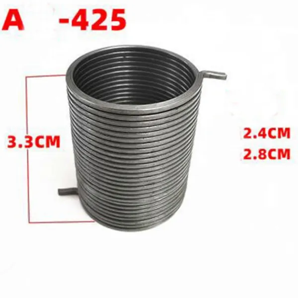 Hot Fww Kopplingsfjäder Omvändlindad fjäder Tvåvägslindad fjäder Envägslindad fjäder för Haier Weili Jinling Tvättmaskin (Typ A Dubbelkrokfjäder