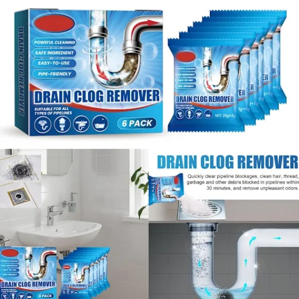 Hot Kraftfull avloppsrengörare med hög effektivitet, avloppsrengöring, luktborttagningspulver -FD20-