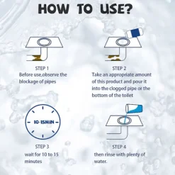 Sale Kraftfull Avloppsrengörare