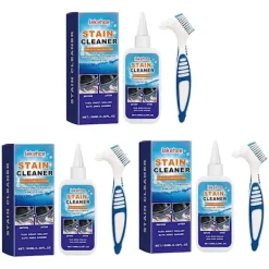 Best Kraftfull hushållsfläckborttagningsgel med borste, rengöringsgel för tvättmaskin för fett, rengöringsmedel för badrum och diskhoar