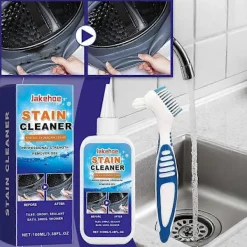 Best Kraftfull hushållsfläckborttagningsgel med borste, rengöringsgel för tvättmaskin för fett, rengöringsmedel för badrum och diskhoar