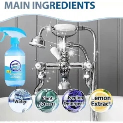 Best Kraftfull Kalkborttagare för Badrum - 500ML Badrumsrengöring för Hemmet