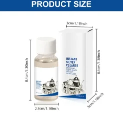 Discount Kraftfull silverputs för smycken och bordsartiklar återställer snabbt glansen utan att repa, säker för känsliga ytor