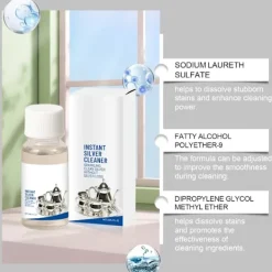 Discount Kraftfull silverputs för smycken och bordsartiklar återställer snabbt glansen utan att repa, säker för känsliga ytor