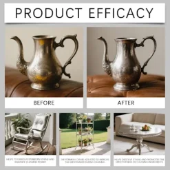 Discount Kraftfull silverputs för smycken och bordsartiklar återställer snabbt glansen utan att repa, säker för känsliga ytor