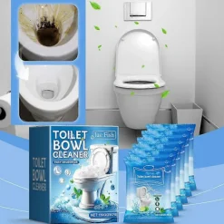 Kraftfull toalettrengöring för avkalkning, deodorisering, 360 graders allsidig rengöringspulver för kontorsbruk