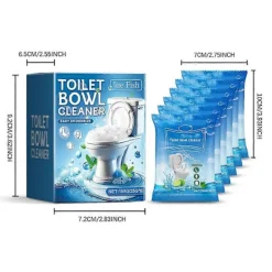 Kraftfull toalettrengöring för avkalkning, deodorisering, 360 graders allsidig rengöringspulver för kontorsbruk