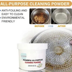 Outlet Kraftfullt Allrengöringsmedel för Köket i Pulverform, Rengöringsmedel för Svår Smuts 250g