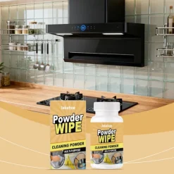 Clearance LBSS Kraftfullt Kök Avfettningsmedel Pulver Löser Omedelbart Upp Oljefläckar Kraftig Hushållsrengöring För Spishällar Köksfläktar Kakel 1