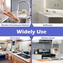 Discount ATELA Kran stänkfångare, mikrofibertyg köksblandare absorberande matta, diskbänk stänkskydd, kran matta för diskbänk, vattenabsorberande matta för kök,