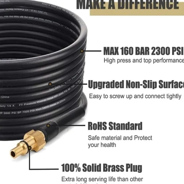 Hot Kärcher avloppsrengörare 15m tillbehör till högtryckstvättar-Xin-Xin