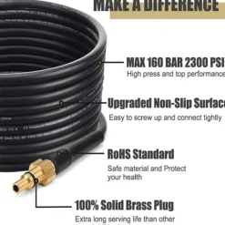 Hot Kärcher avloppsrensare 15m tillbehör till högtryckstvättar