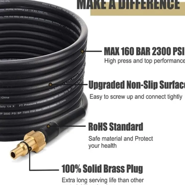 Hot Kärcher avloppsrensare 15m tillbehör till högtryckstvättar