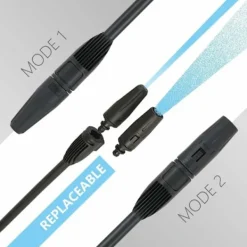 Outlet Kärcher högtryckstvättlans dubbelfunktion roterande munstycke justerbart turbojet-tillbehör