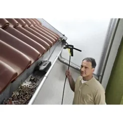 Clearance KARCHER KÄRCHER rör + rännor rengöringskit - Högtryck - 20m - Mässingshuvud svart och gult