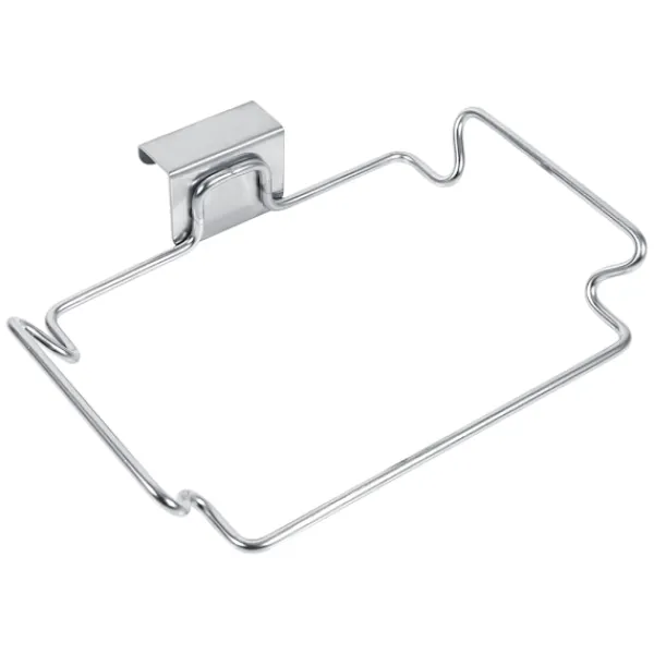 Kreativ Bakdörr Rostfri Skräppåsehållare Hängställning Hylla Förvaringskrok Kökskåp