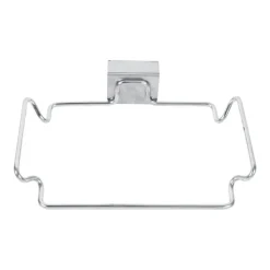 Kreativ Bakdörr Rostfri Skräppåsehållare Hängställning Hylla Förvaringskrok Kökskåp