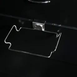 Kreativ Bakdörr Rostfri Skräppåsehållare Hängställning Hylla Förvaringskrok Kökskåp