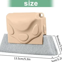 Clearance Kreativ Fönsterfåra Rengöring - 3 st Magiska Fönsterrengöringsborstar, Fönster eller Skjutdörrspår