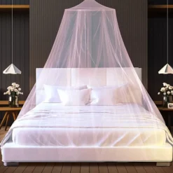 AUGRO Kuppel Myggnät, Säng Myggnät Stor Polyester Myggnät