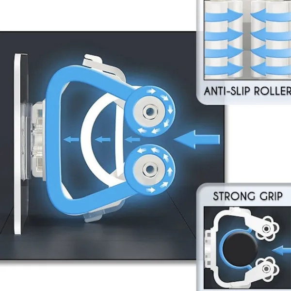 New Kvast och mopphängare 5 st självhäftande utan skruvar kvast utomhus inomhus kvasthållare vägg vägg hängande kvastar vägg vägg hängande kvast kvast vit | Fyndiq