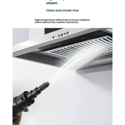 New EASTVAPS 1.2L Högtemperaturångrengörare med Stryk- och Glasrengöringsfunktion