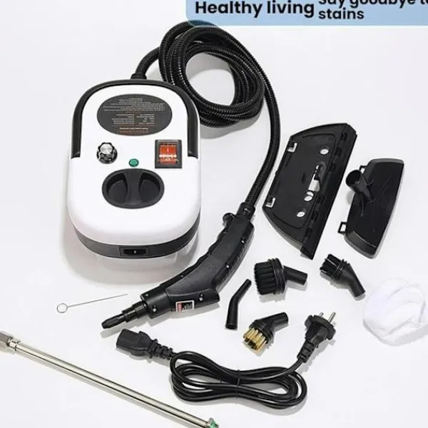 New EASTVAPS 1.2L Högtemperaturångrengörare med Stryk- och Glasrengöringsfunktion