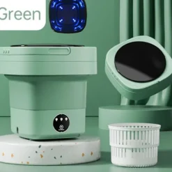 Discount DMstore 6,5L Liten Tvättmaskin Stor Kapacitet Bärbar Tvättmaskin För Underkläder Strumpor Tvätta Purple