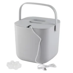 Hot 3,8L Mini-tvättmaskin med brusreducering, hygienisk, bärbar USB-tvättmaskin för strumpor och underkläder