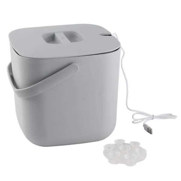 Hot 3,8L Mini-tvättmaskin med brusreducering, hygienisk, bärbar USB-tvättmaskin för strumpor och underkläder