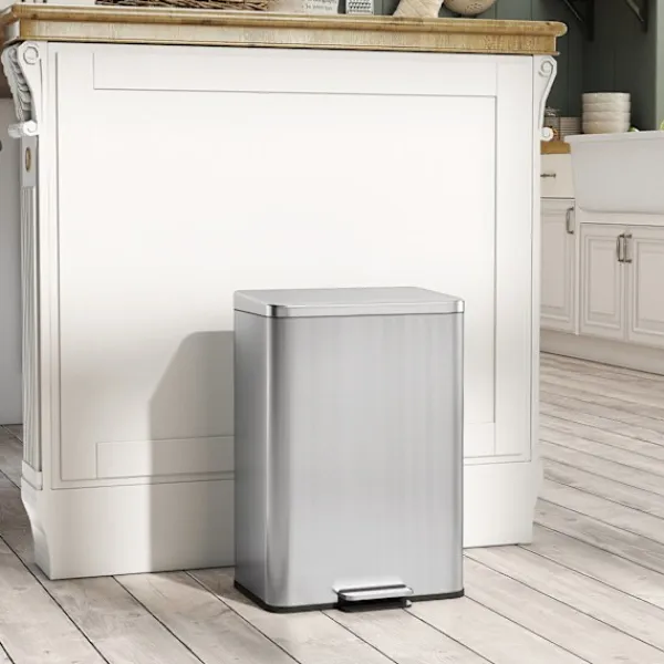 Northio 20L pedalhink med mjukstängande lock, avtagbar innerhink