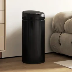 Clearance Northio 42L rostfri behållare med sensor, beröringsfri med mjukstängning