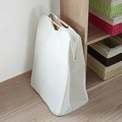 Clearance 45l Smal Hopfällbar Tvättkorg Med 4 Hjul Smala Tvättkorgar Och Vikbar Tvättkorg Rektangulär Tvättkorg För Förvaring Av Kläder Hemma (svart)