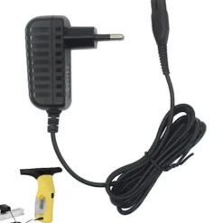 Hot A Charger Laddare för kärcher Fönstertvätt Svart