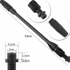 Lance Vario Power K??rcher K2 K3 K4 K5 K6 K7 tillbehör till högtryckstvättar, förlängningslans till högtryckstvätt