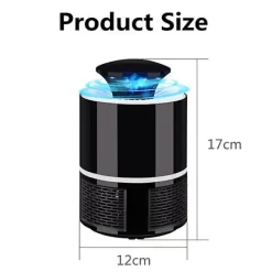 New LED-myggdödande lampa USB Anti Mosquito Electric Bug Zapper Tyst myggfälla insektsdödare för utomhus sovrum