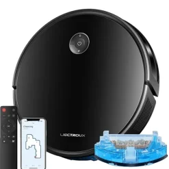 Outlet OEM Liectroux C7 Robotdammsugare, HEPA-filtrering, 6000PA sugkraft,Svart