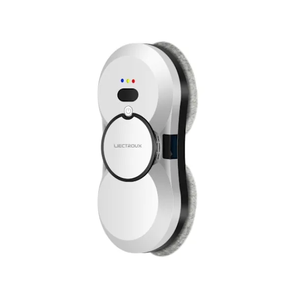 Liectroux HCR-10 Fönsterputsrobot, Ultraljudsspray, AI Routing, UPS-skydd Vit