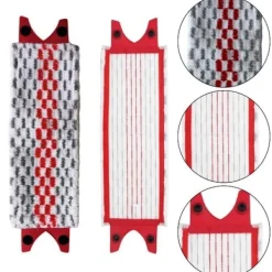 PHONILLICO Lingett för Vileda Ultramax / Ultramax Turbo / Ultra Max / 1-2 Spray [Lot 8] Tvättbar och återanvändbar mopp