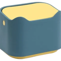 Discount Liten bordspapperskorg, bärbar minibordspapperskorg, tryck T