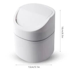 Clearance Liten bordspapperskorg, minikökens skrivbordspapperskorg, skrivbord T