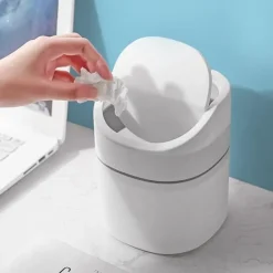 Clearance Liten bordspapperskorg, minikökens skrivbordspapperskorg, skrivbord T