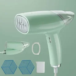 Online Liten bärbar handångstryckare för tyg, kläder, resor, kraftfull 1200 W, snabb uppvärmning på 30 sekunder