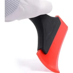 Clearance Liten gummiskrapa 5 tum röd fönsterfilmsskrapa, 1 st