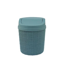 Hot Liten papperskorg Mini skrivbordspapperskorg Mini avtagbar papperskorg Mini sminkkorg