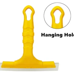 Hot Liten plastskrapa för fönster, speglar, handfat, bänkskivor, fönster, glas, vindruta